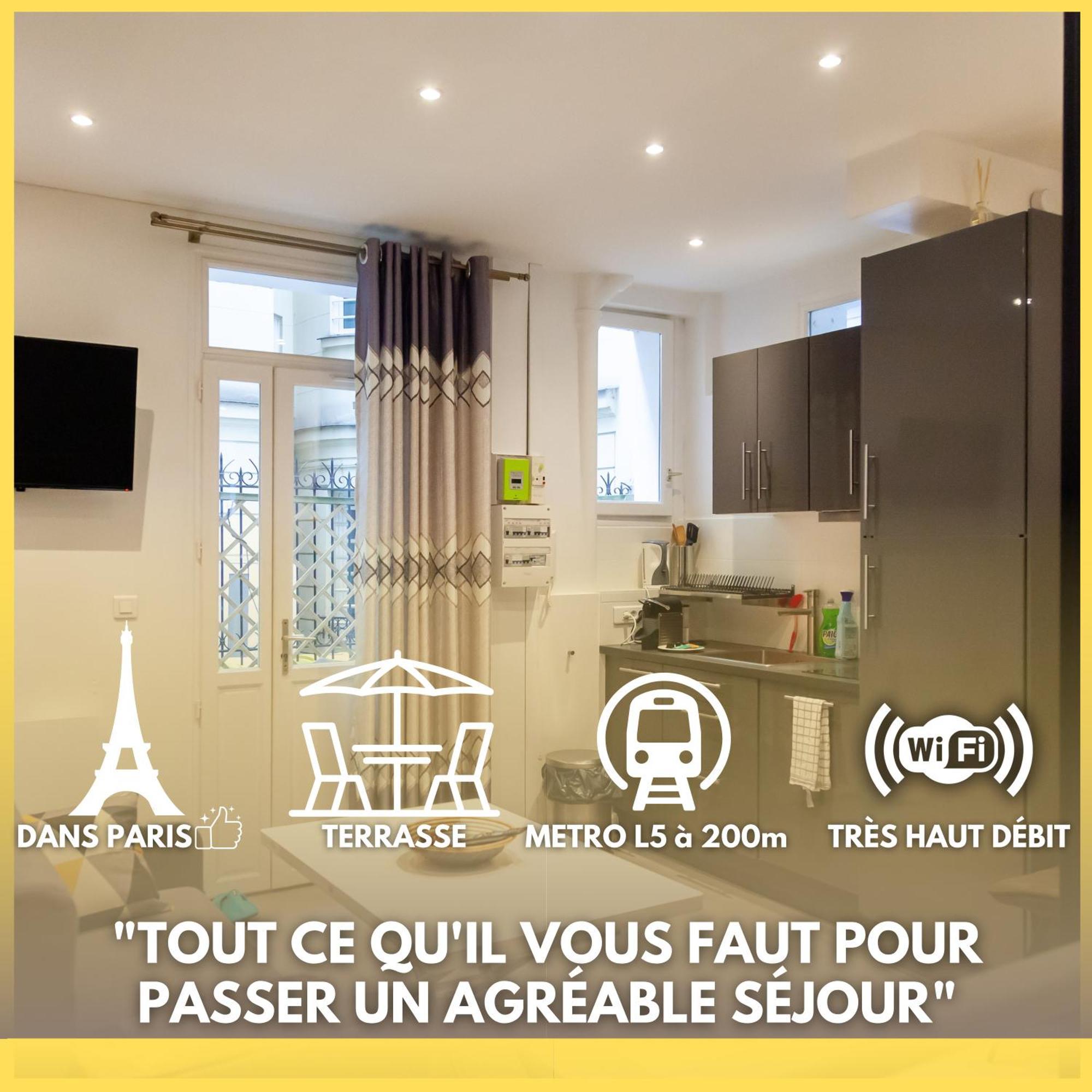 Apartamento Petit Bijou Dans Le Centre De París Exterior foto